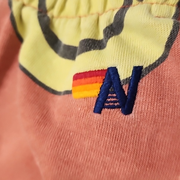 Aviator Nation Joggers Smiley Repeat Size Large Fit More Like Medium - Picture 6 of 12